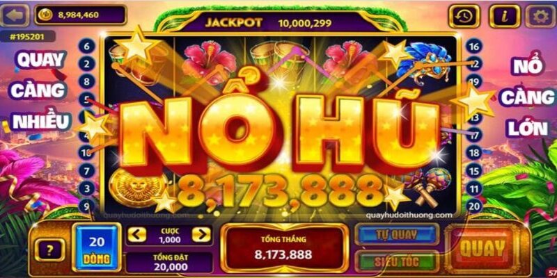 Game nổ hũ uy tín 8KBET là địa điểm trả thưởng hậu hĩnh và tỷ lệ thắng cao